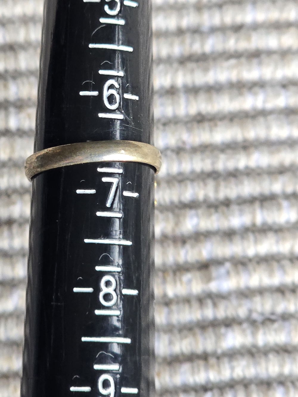 Vintage Sterling Silver Tiger's Eye Ring - Picture 5 of 5